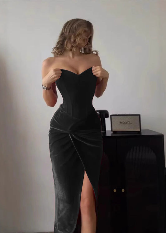 Maskot Scarlet Touch Velvet Dress