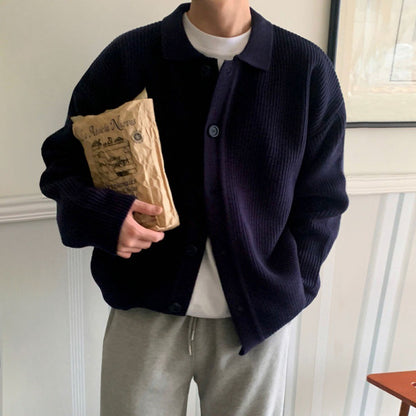 Knit Buttoned Cardigan