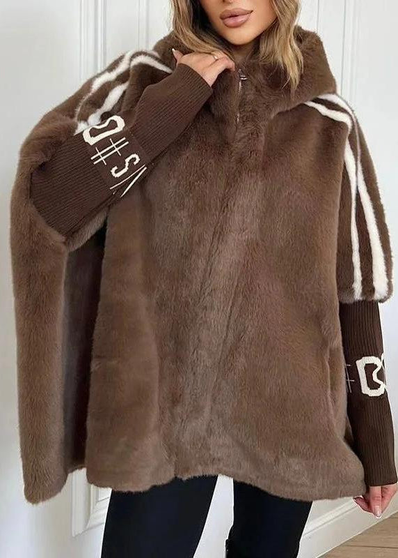 Maskot Aurora Faux Fur Hooded Coat