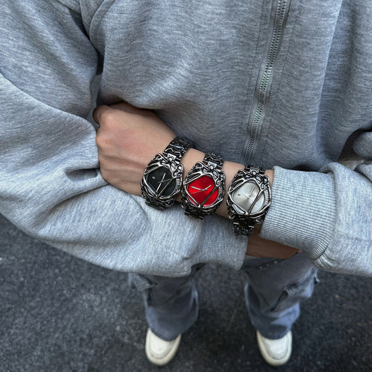 Maskot Inferno Serisi Gotik Metal Saat