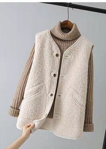 Maskot Buttoned Faux Fur Vest