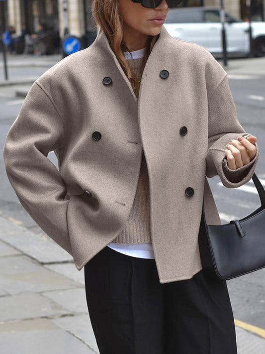 Sole Double-Buttoned Coat
