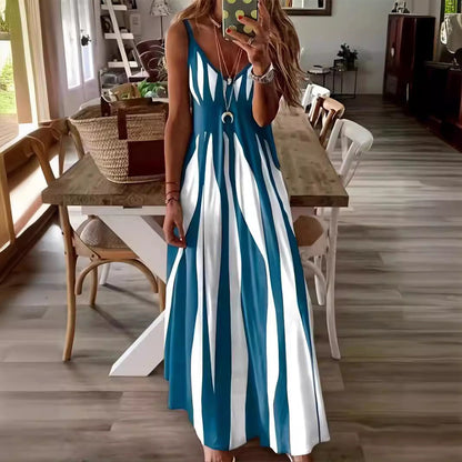 Striped Maxi Dress